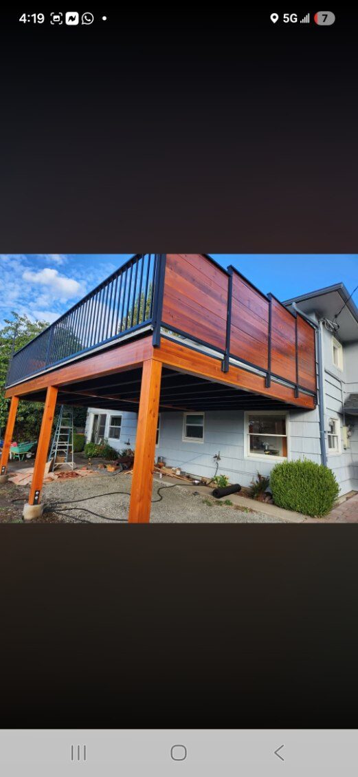 Custom Decks & Pergolas project 2